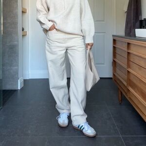 NEW Zara The Boy Boy Fit Jeans in Ecru